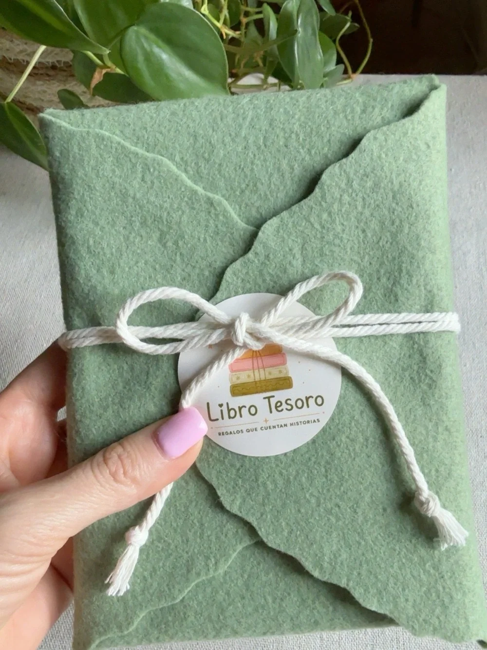 Un Tesoro Kids Board Book - Green